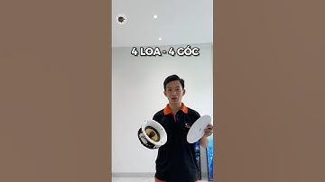 Phòng khách diện tích lớn thì bố trí loa âm trần như thế nào?  #loaamtran #nhadep #decor