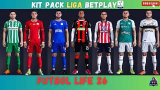 KIT PACK LIGA BEATPLAY 2026 🇨🇴 PARA FUTBOL LIFE 26  ⚽