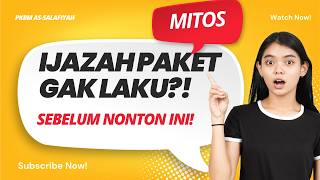 BONGKAR RAHASIA! Ijazah Kejar Paket Bodong atau Asli? | PKBM As-Salafiyah