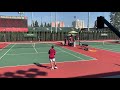 Victor Krustev (UCSB) vs Jesus Barajas (SCU) #2 Singles 1-25-20