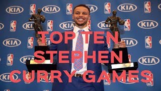 10 Best Steph Curry Games