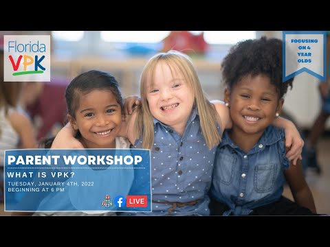 Parent Workshop - What is VPK?