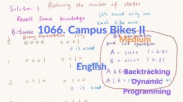 LeetCode 1066. Campus Bikes II Explanation and Solution