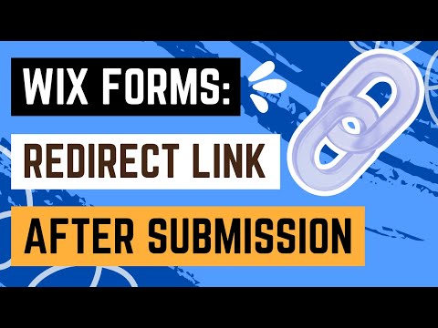 Wix Forms: How to Redirect to a Link when a Form Submitted