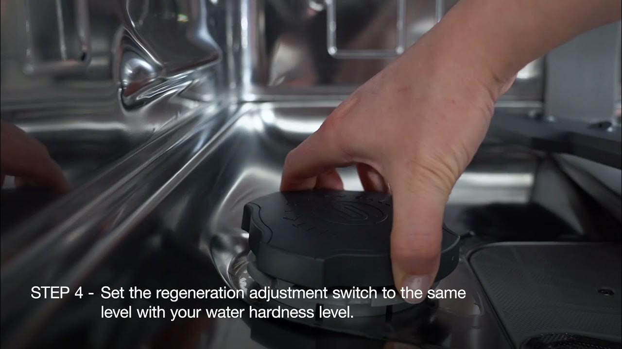Blomberg How to adjust your Blomberg dishwasher (B6 panel) according