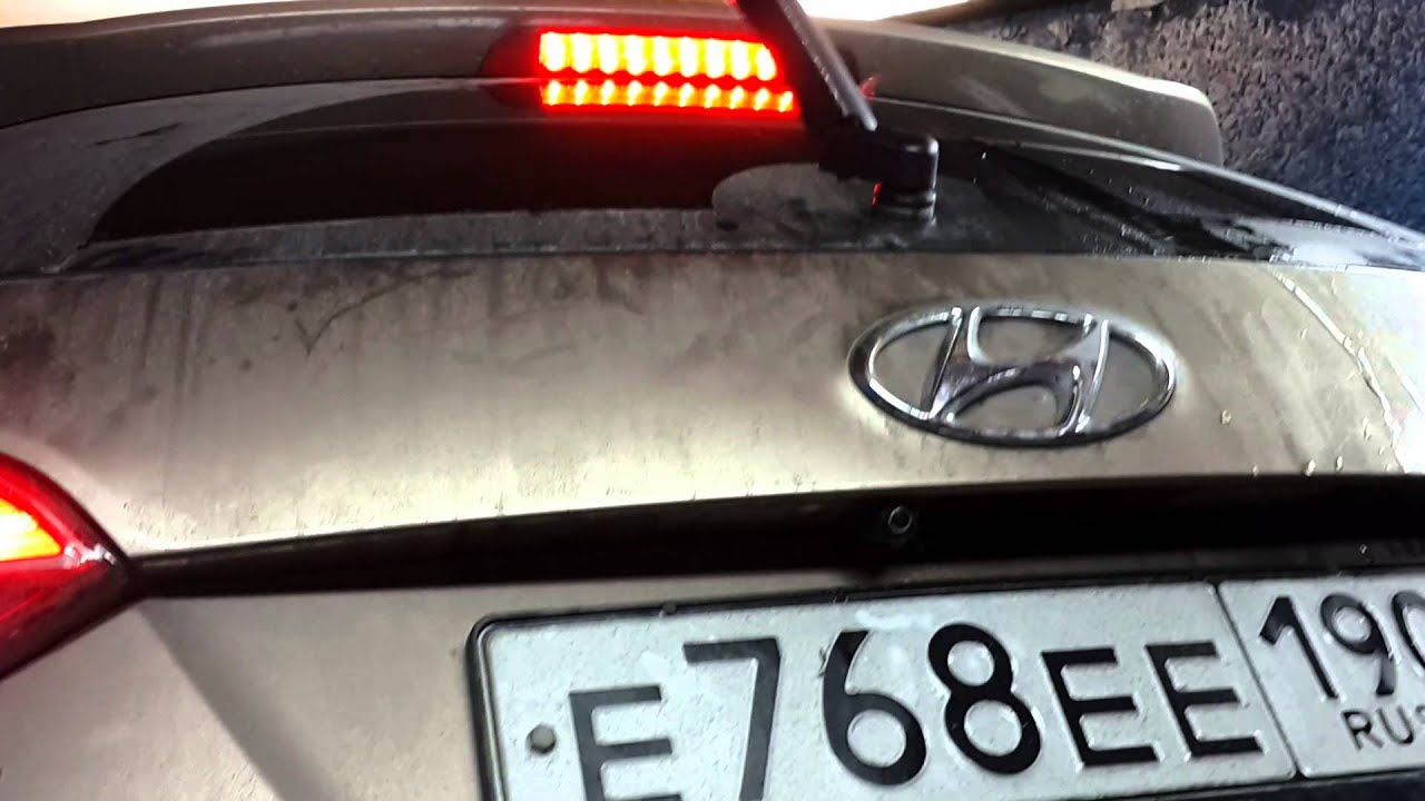 Мини омыватель задней камеры Санта Фе.(двойной режим работы). - YouTube