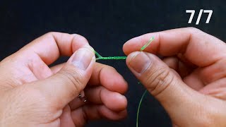 How to tie swivel For fishing (cara mengikat kili untuk mancing) part 7 | Fishing Knots #shorts screenshot 3