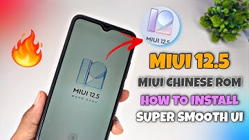 How To Install Miui 12.5 Chinese Rom in Redmi 9a/9i ⚡ Super Smooth Ui 🔥