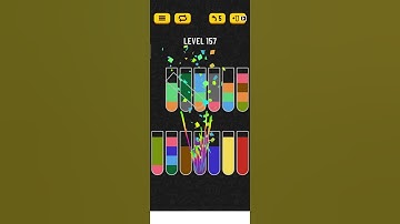 water sort puzzle - level 157