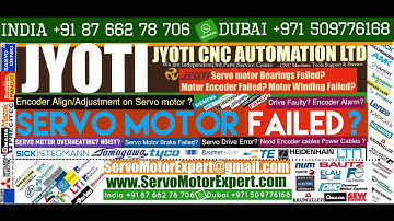 #Jyoti Machine Repair Heidenhain Adjust encoder for Servo motor,Encoder Resolver Replacement Align