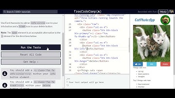 Add Font Awesome Icons to all of our Buttons