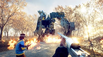 GIANT ROBOT INVASION OF SWEDEN | Open-World Survival Simulator | Generation Zero Gameplay