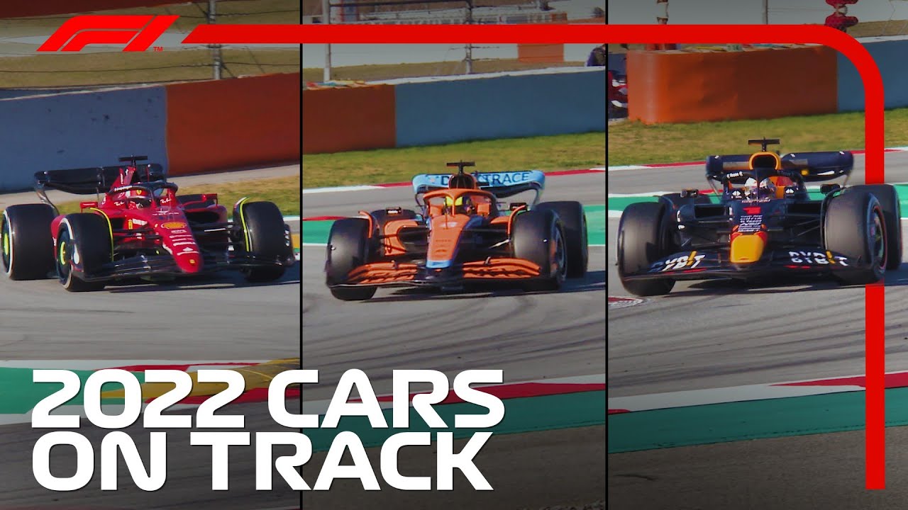 FIRST LOOK Our All-New 2022 Cars On Track! F1 Pre-Season 2022