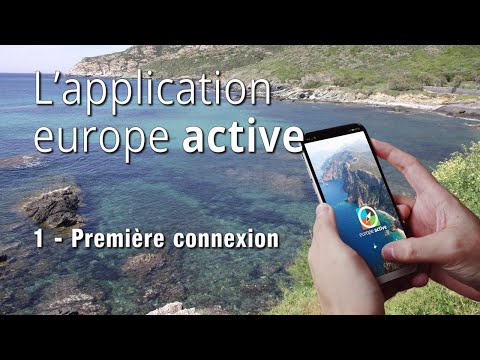 Application Europe Active - connexion