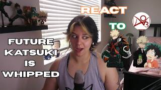 Katsuki scolds his younger self.. then gets scolded ; React to BkDk ao3 with me