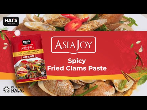 Hai's Asia Joy Spicy Fried Clams Paste