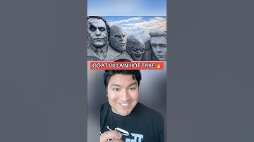 Mount Rushmore Movie Villains Hot Take