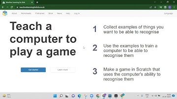 Machine learning for the kids with Scratch || Machine Learning for kids ||Day 1