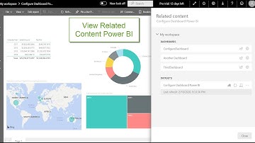 View Related Content Power BI