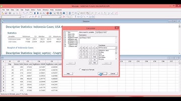 Transformasi dengan Minitab Kelompok 3