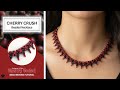 Cherry Crush ? Beaded Necklace Tutorial