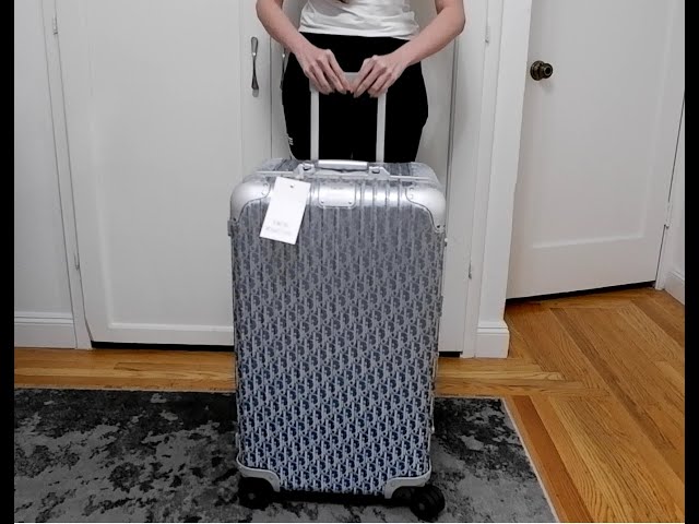 WATCH BEFORE YOU BUY Dior Rimowa Trunk Gradient Blue 4 Wheel 