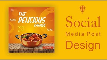 Social media post design in Corel Draw | Rafi Graphics