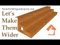 How To Build Wide Stairway With Measurements And Assembly Methods - Construction Tutorials