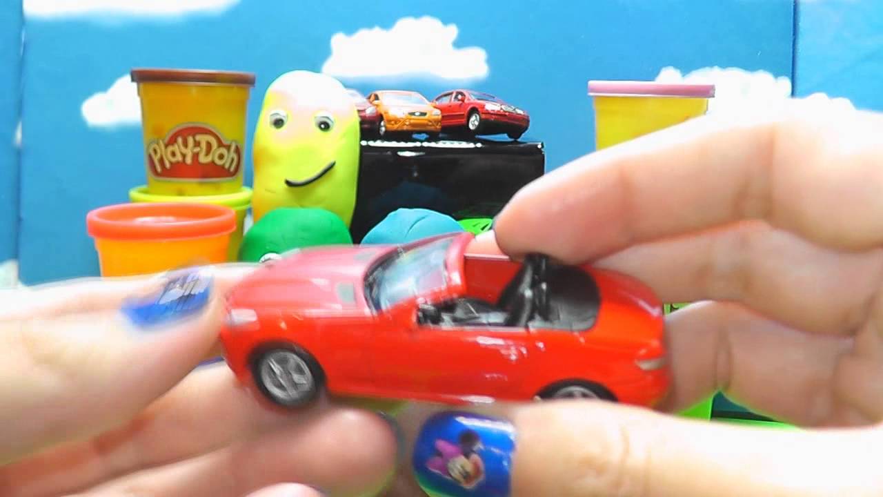 10 new cars in Play Doh YouTube