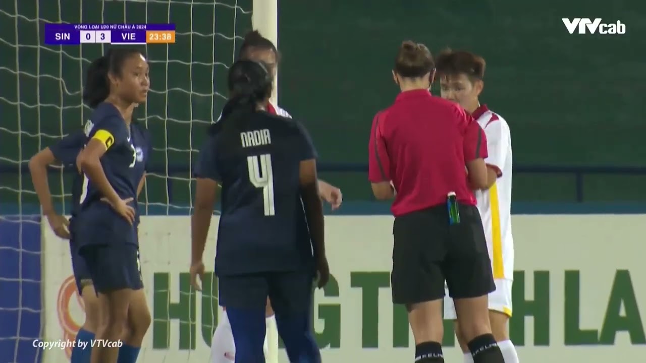 🔴 U20 Singapore vs U20 Việt Nam | u20 Woman's Football Asia | Sức trẻ bùng nổ trên sân cỏ châu lục