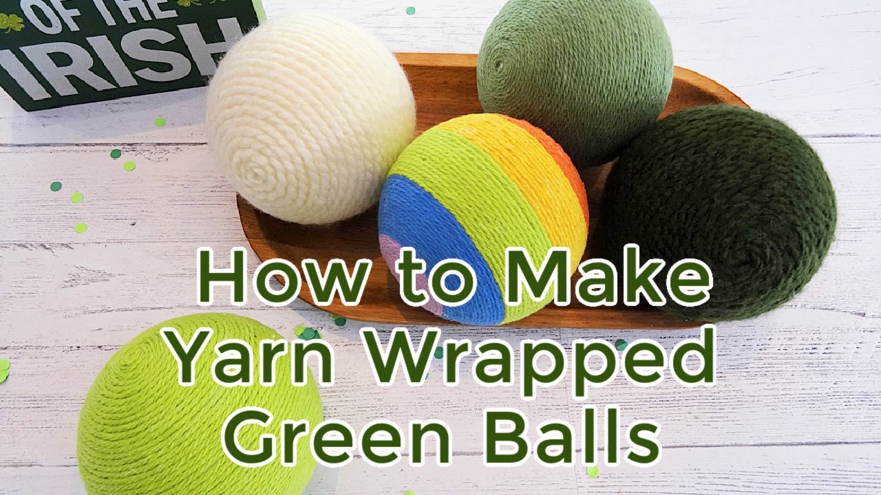 How to Make Yarn Balls