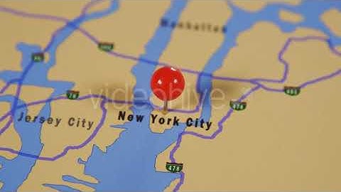 Map Of New York City | Stock Footage - Envato elements