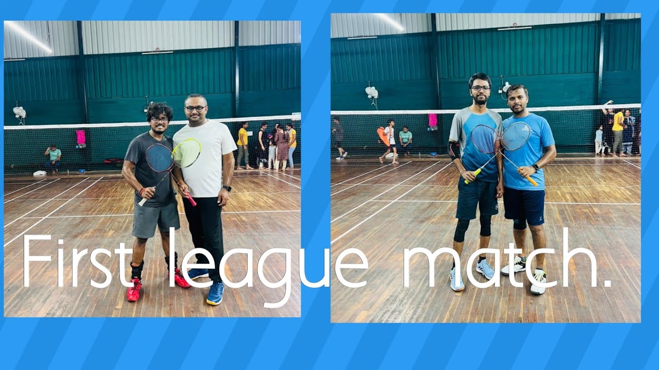 ACACIA 2023 Badminton League Match Naga/Ashok and Raja/Guru YouTube