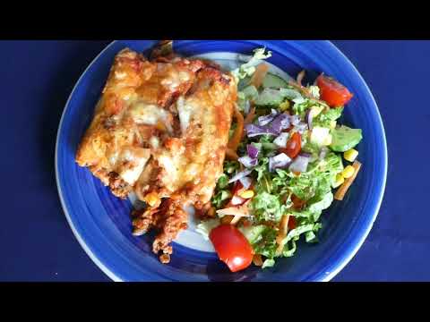Beef Enchiladas With Salad Scone By Perth Perthshire Scotland