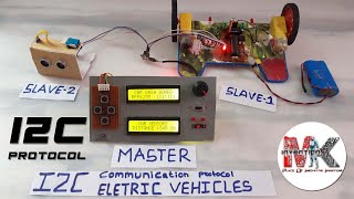 ELECTRIC VEHICLES I2C COMMUNICATION PROTOCOL || MASTER AND SLAVE||MULTI MASTER DEVICES||ECU OR NODES