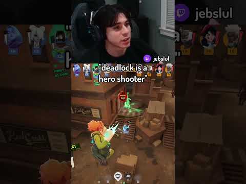 deadlock is a hero shooter they say #jebs #deadlock