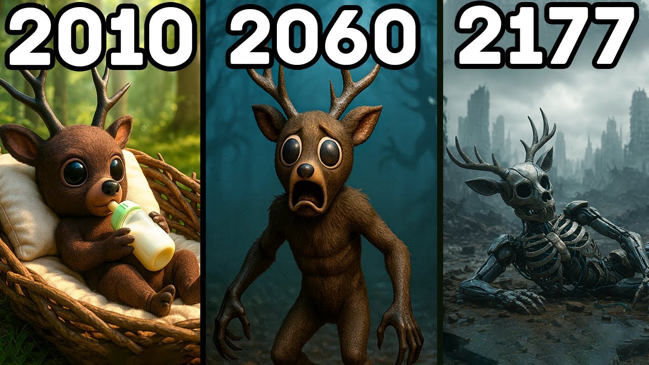 Evolution of THE DEER 99 Nights in Roblox Forest - Italian Brainrot