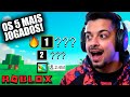 🤯 Testei os 5 Jogos Mais POPULARES do Roblox… E ME ARREPENDI de ALGUNS! (CHOQUEI)