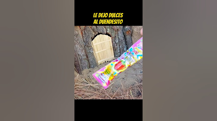 Le doy DULCES al DUENDE #paranormal #bosque #duendes #elfos #troll