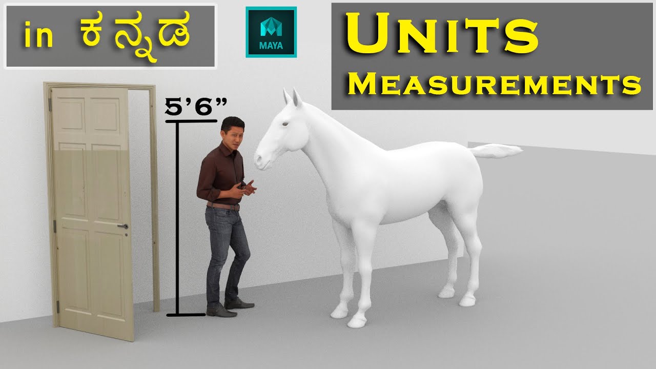 Units and Measurements in Maya Part 1 YouTube