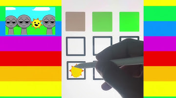 Mixing Sprunki – A Colorful and Sound-Filled Experiment! Part 3 #sprunki #colormixing #procreateart