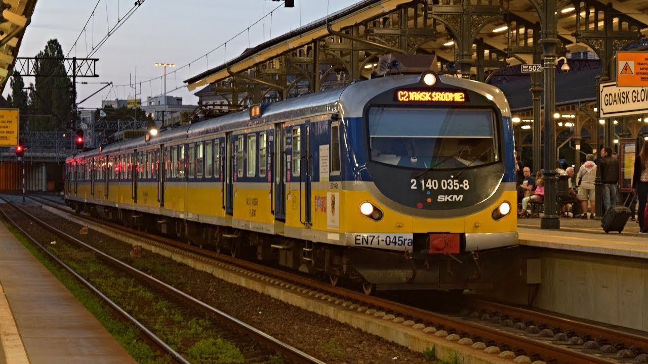 Przejazdy pociągów Gdańsk Główny