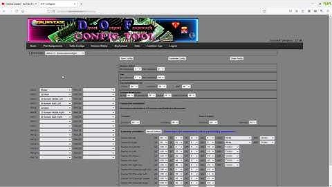 dof config tool setup/guide