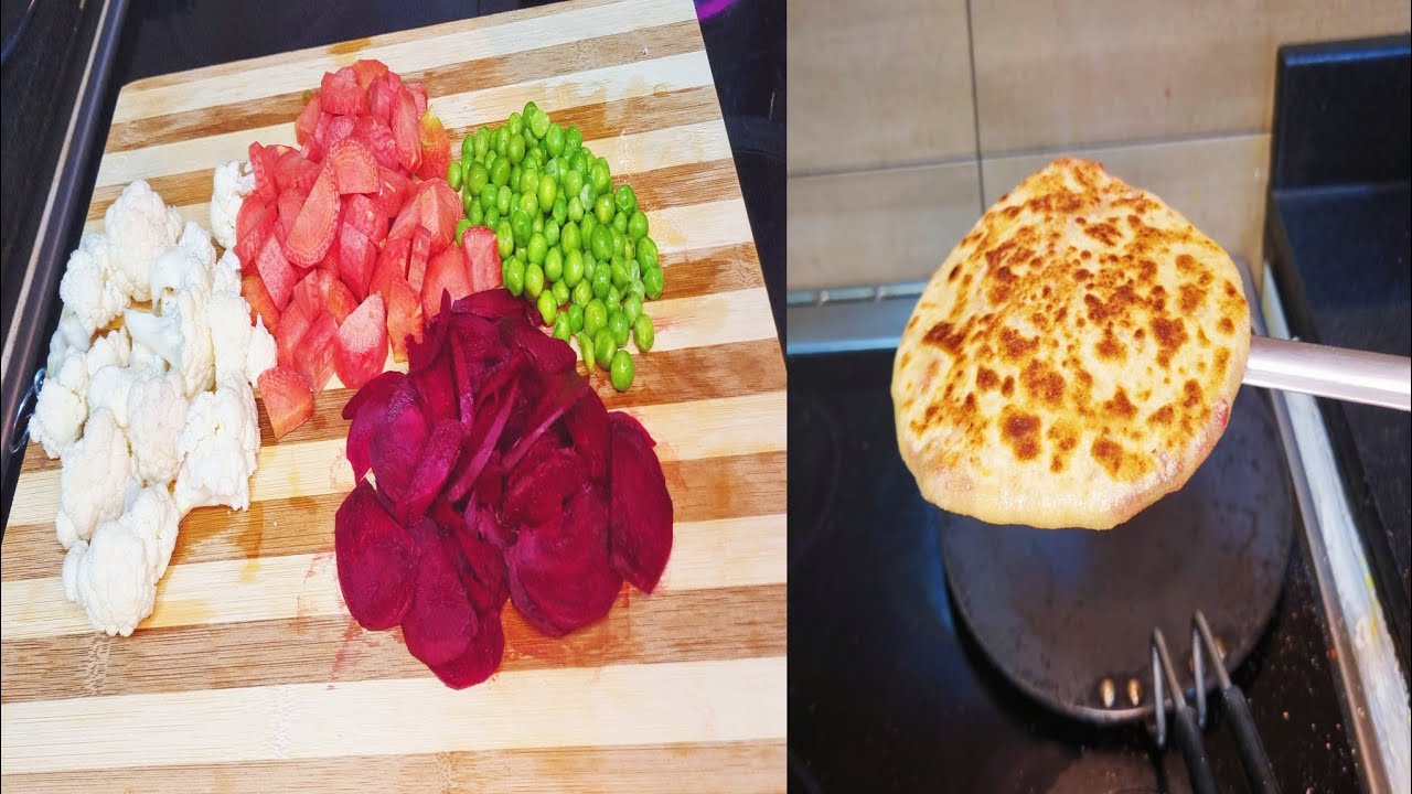 Neha Cooking Beetroot और सब्जियों वाली स्वादिष्ट पराठा कैसे बनाएं। @Neha's Simple ...