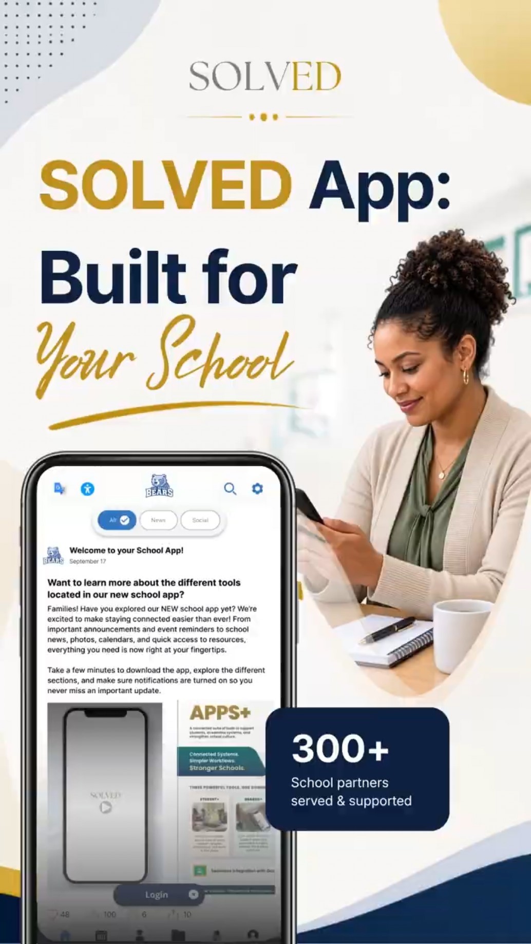 SOLVED School App: Built for Your School