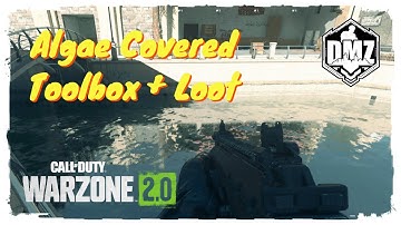 Algae Covered Toolbox Key Location with Loot - DMZ Warzone 2.0