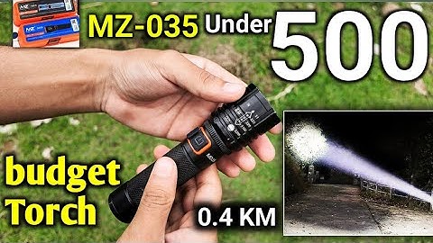 MZ-035 Torch Light Review #torchlight #light