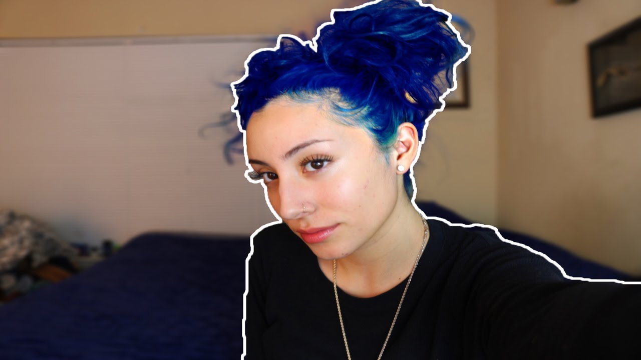 natural indigo blue hair dye