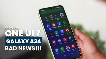 Galaxy A34 One UI 7 Update Paused! - BAD NEWS!!