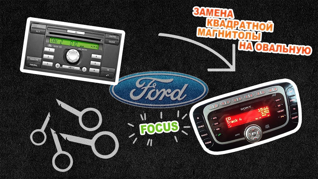 Магнитолы ford разблокировка
